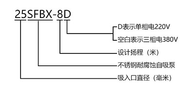 在线买世界杯平台小型不锈钢耐腐蚀自吸泵型号意义 在线买世界杯平台小型不锈钢耐腐蚀自吸泵型号意义